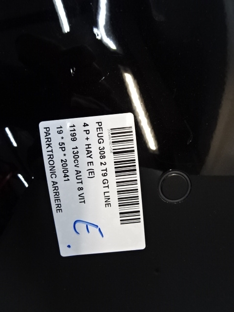 PARKEERSENSOREN ACHTER Peugeot 308 (2) 6/17 - 8/21 FaceLift