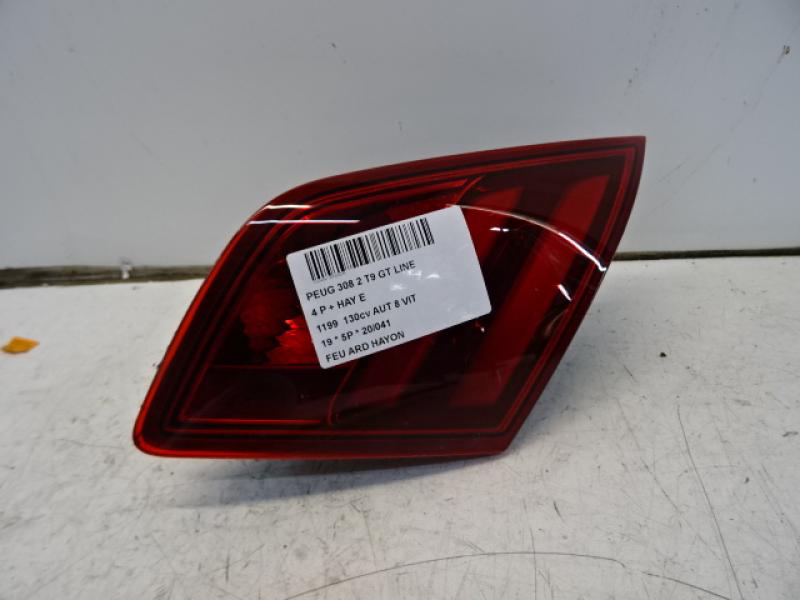 FEU ARRIERE DROIT DE HAYON Peugeot 308 (2) 6/17 - 8/21 FaceLift