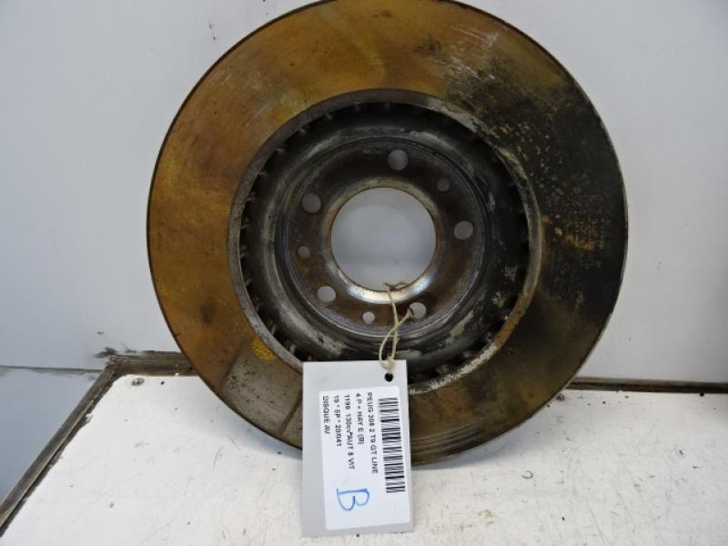 DISQUE AVANT Peugeot 308 (2) 6/17 - 8/21 FaceLift