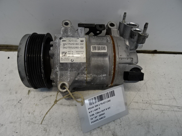 AIRCO POMP Peugeot 308 (2) 6/17 - 8/21 FaceLift