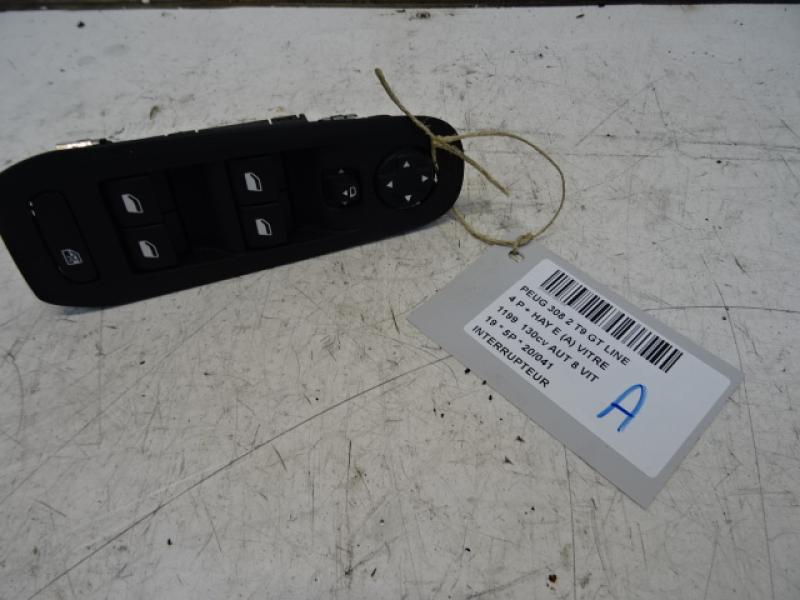 INTERRUPTEUR Peugeot 308 (2) 6/17 - 8/21 FaceLift