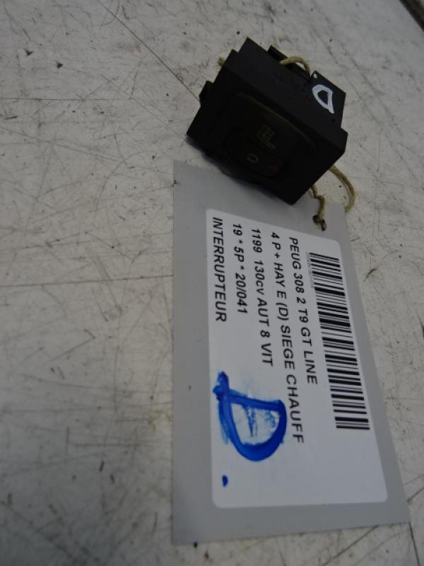 INTERRUPTEUR Peugeot 308 (2) 6/17 - 8/21 FaceLift