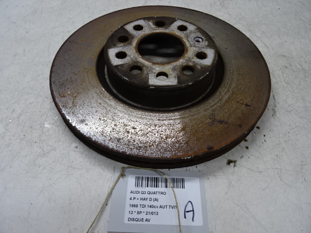 REMSCHIJF VOOR Audi Q3 06/11 - 15