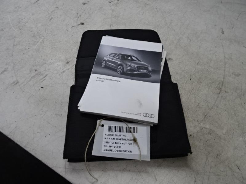 MANUEL D'UTILISATION Audi Q3 06/11 - 15