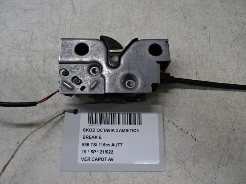 VERGRENDELING MOTORKAP Skoda OCTAVIA (5E) FaceLift 3/17 - 20