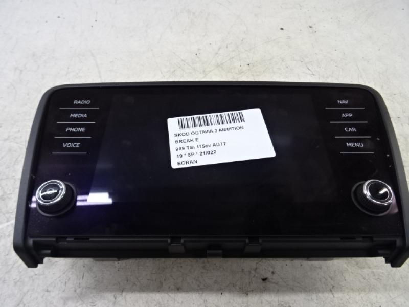SCHERM - DISPLAY Skoda OCTAVIA (5E) FaceLift 3/17 - 20
