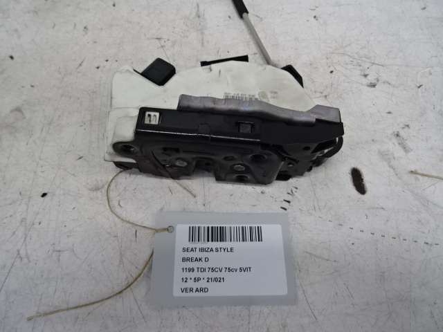 VERGRENDELING ACHTER RECHTS Seat IBIZA MK4 (6J) 4/12 - 7/2015