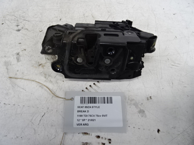 VERGRENDELING ACHTER LINKS Seat IBIZA MK4 (6J) 4/12 - 7/2015