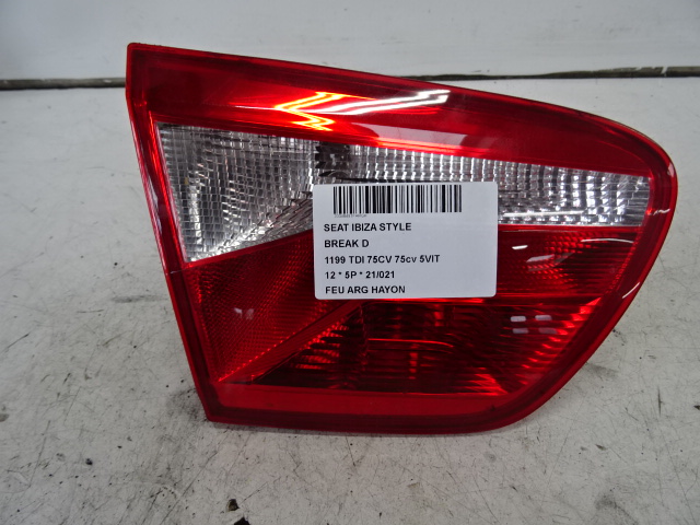 LICHT ACHTERKLEP LINKS Seat IBIZA MK4 (6J) 4/12 - 7/2015