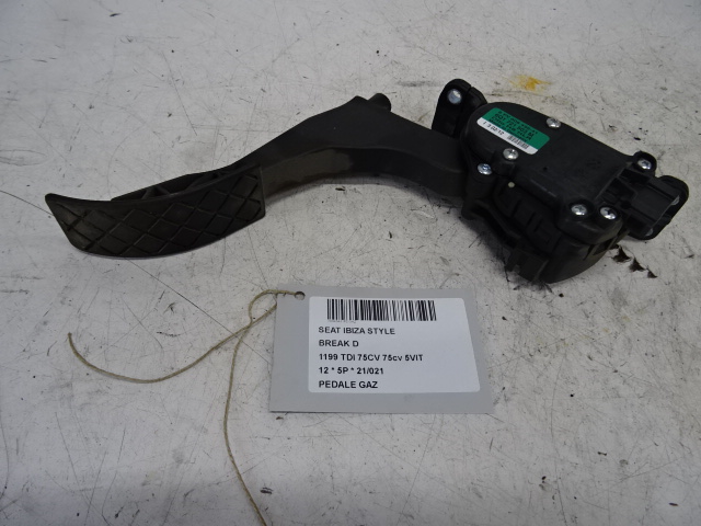 GASPEDAAL Seat IBIZA MK4 (6J) 4/12 - 7/2015