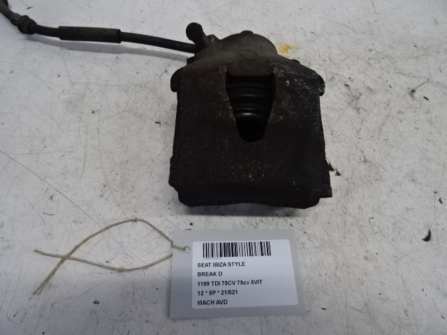 REMKLAUW VOOR RECHTS Seat IBIZA MK4 (6J) 4/12 - 7/2015