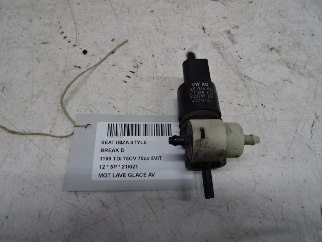 MOTOR RUITENWASSERS VOOR Seat IBIZA MK4 (6J) 4/12 - 7/2015
