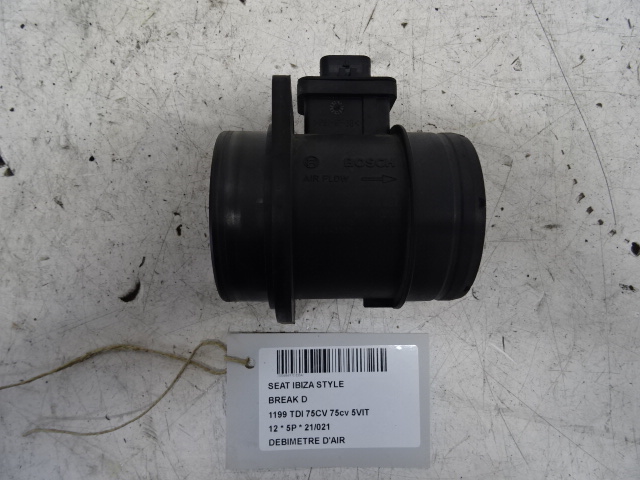 DEBIMETRE D&#039;AIR Seat IBIZA MK4 (6J) 4/12 - 7/2015