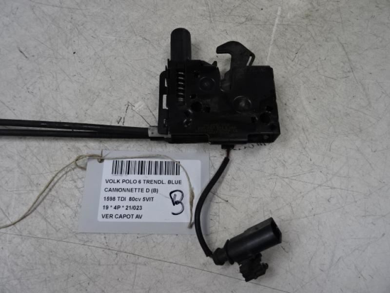 VERGRENDELING MOTORKAP Vw POLO (AW/BZ) 10/17 - 9/21