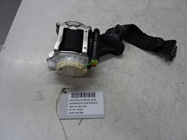 VEILIGHEIDSGORDEL ACHTER LINKS Vw POLO (AW/BZ) 10/17 - 9/21