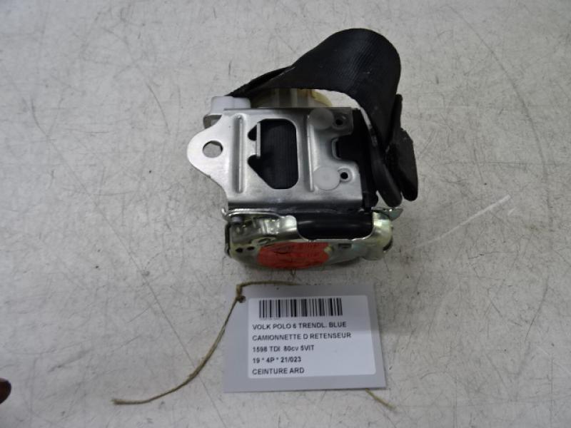 VEILIGHEIDSGORDEL ACHTER RECHTS Vw POLO (AW/BZ) 10/17 - 9/21