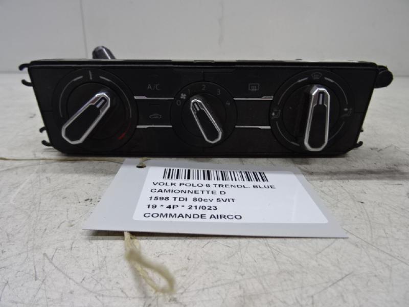 BEDIENINGSPANEEL AIRCO Vw POLO (AW/BZ) 10/17 - 9/21