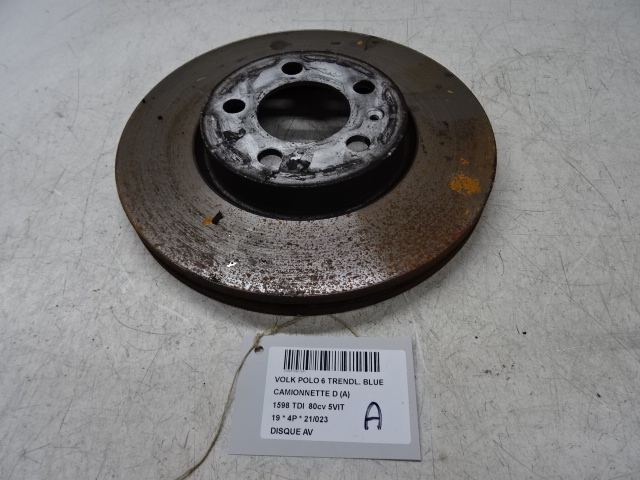 REMSCHIJF VOOR Vw POLO (AW/BZ) 10/17 - 9/21