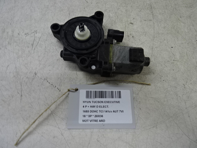 MOTOR RUITMECHANISME ACHTER RECHTS Hyundai TUCSON (2) 09/15 - 09/18
