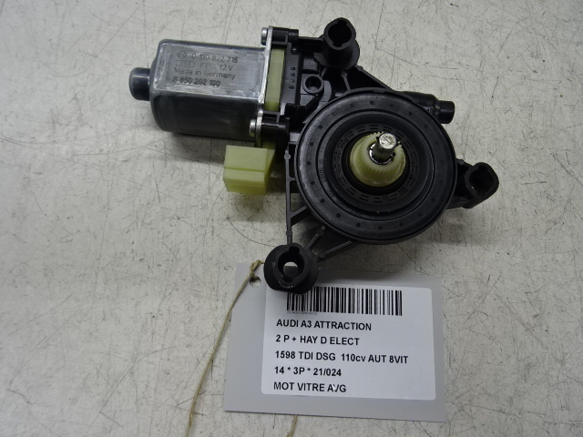 MOTOR RUITMECHANISME VOOR LINKS Audi A3 3,5D 9/12 - 16