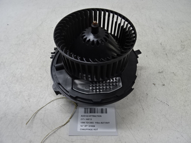 MOT VERWARMING Audi A3 3,5D 9/12 - 16