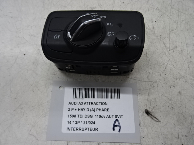 SCHAKELAAR Audi A3 3,5D 9/12 - 16
