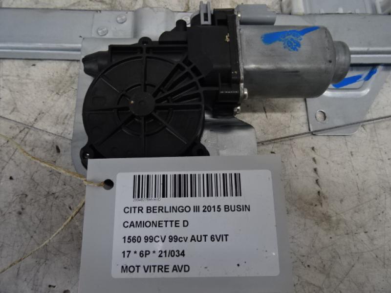 MOTOR RUITMECHANISME VOOR RECHTS Citroen BERLINGO 08 - 18