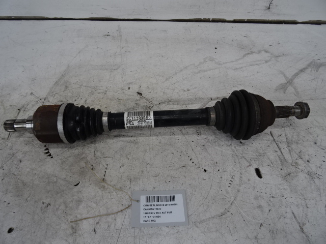 CARDAN AVANT GAUCHE Citroen BERLINGO 08 - 18