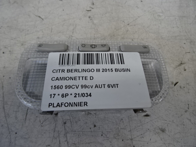 BINNENVERLICHTING Citroen BERLINGO 08 - 18