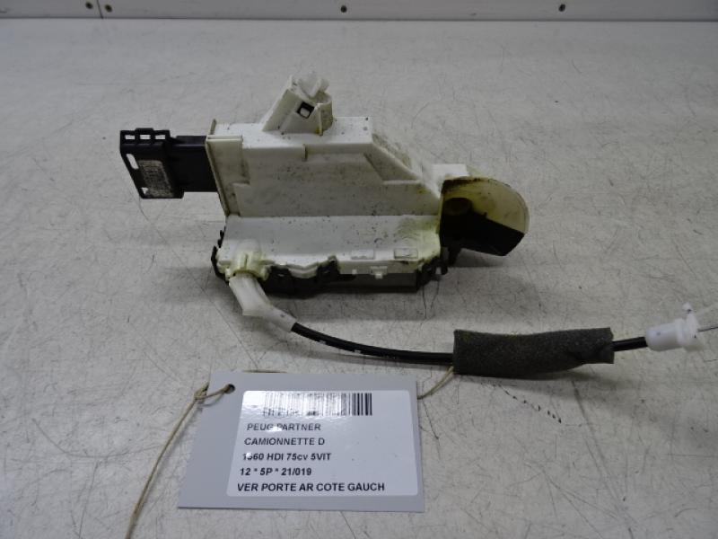 VERGRENDELING ACHTERDEUR LINKS Peugeot PARTNER 08 - 18