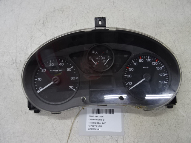 KM TELLER Peugeot PARTNER 08 - 18