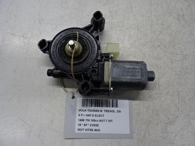MOTEUR DE VITRE DE PORTE AVANT GAUCHE Vw TOURAN 09/15+