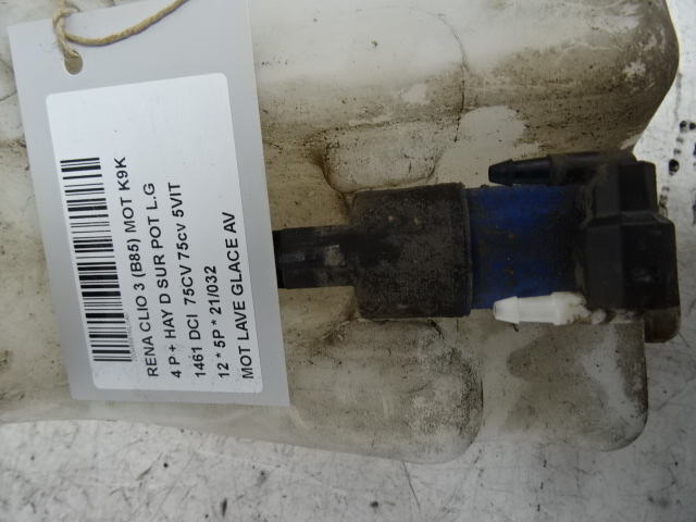 MOTOR RUITENWASSERS VOOR Renault CLIO III 06/09 - 13