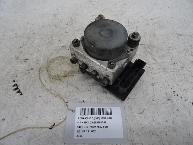 ABS-SYSTEME Renault CLIO III 06/09 - 13