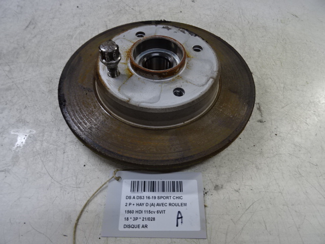 REMSCHIJF ACHTER Ds DS3 16 - 19