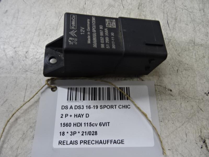 VORGLÜHRELAIS Ds DS3 16 - 19