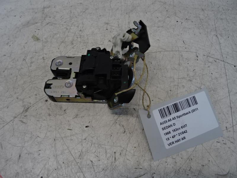 VERROUILLAGE DE HAYON ARRIERE Audi A5 (2) 8/11 - 16