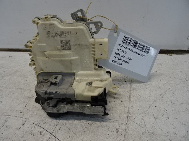 VERGRENDELING ACHTER RECHTS Audi A5 (2) 8/11 - 16