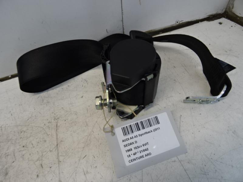 REAR SEATBELT RIGHT Audi A5 (2) 8/11 - 16