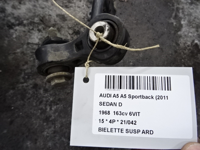 REACTIESTANG ACHTER RECHTS Audi A5 (2) 8/11 - 16