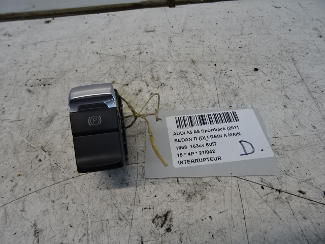 INTERRUPTEUR Audi A5 (2) 8/11 - 16
