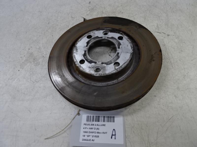 FRONT BRAKE DISC Peugeot 208 8/15 - 20