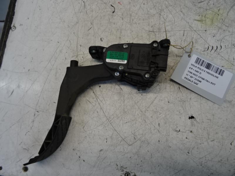PEDALE DE GAZ Vw POLO (6R) 6/09 - 4/14