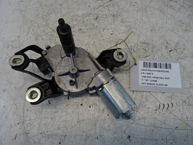 RUITENWISSERMOTOR ACHTER Vw POLO (6R) 6/09 - 4/14