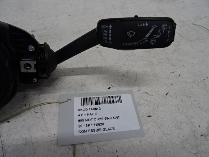 RUITENWISSER SCHAKELAAR Skoda FABIA (NJ) MK3 Face Lift 9/18+ - 9/21