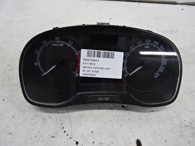 KM TELLER Skoda FABIA (NJ) MK3 Face Lift 9/18+ - 9/21