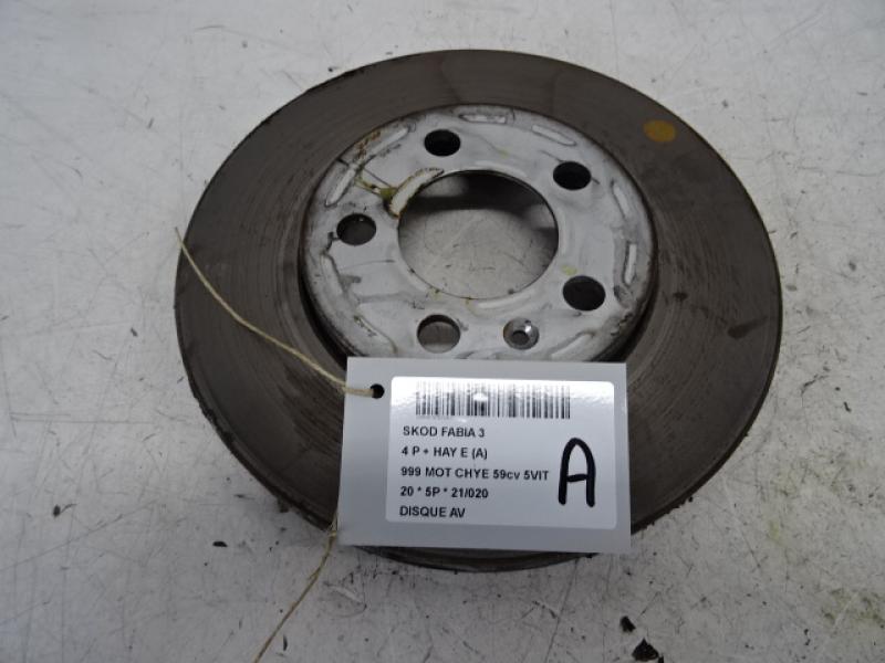 BREMSSCHEIBE VORNE Skoda FABIA (NJ) MK3 Face Lift 9/18+ - 9/21