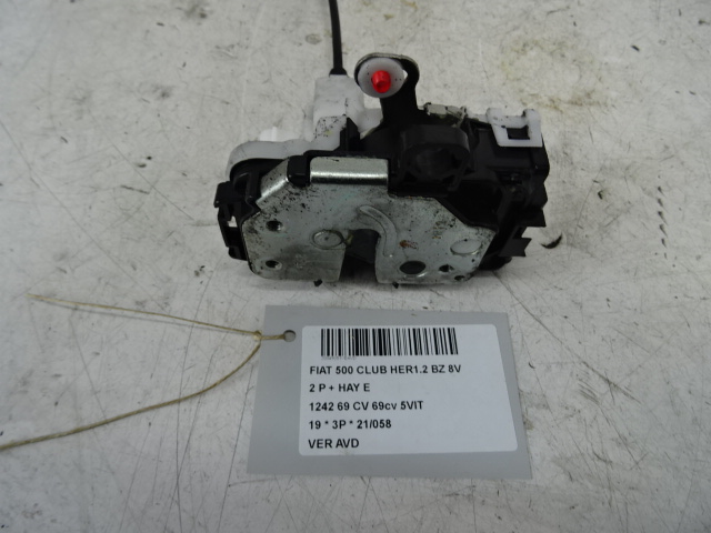 VERGRENDELING VOOR RECHTS Fiat 500 7/15+
