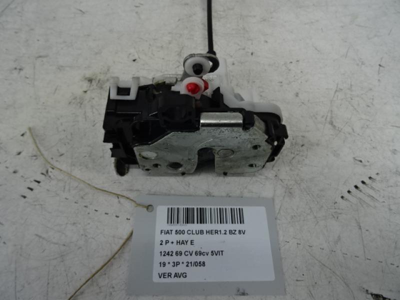 VERGRENDELING VOOR LINKS Fiat 500 7/15+