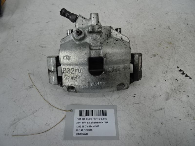 REMKLAUW VOOR RECHTS Fiat 500 7/15+